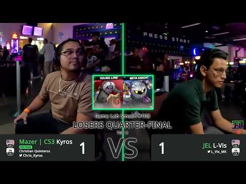 Game Lab Smash #108 Kyros (Young Link) VS L-Vis (Meta Knight)