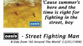 Oasis - Street Fighting Man [HQ Audio + Lyrics]