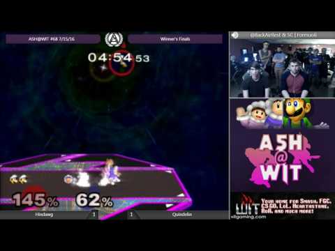 Quindelin (IC's) vs Hindawg(Falco) - ASH@WIT #68 Loser's Semis