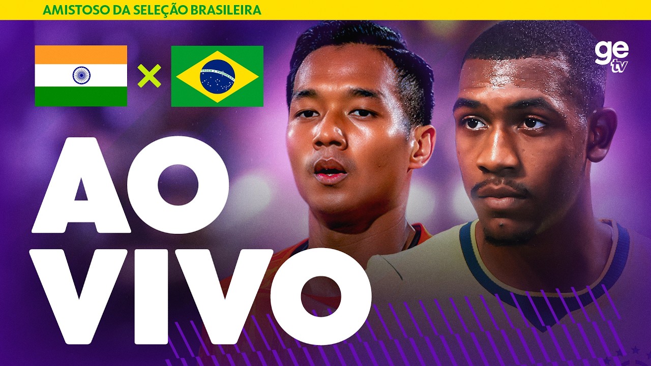 Imagem da notícia Brasil x Índia em amistoso internacional: onde assistir, horário e prováveis escalações