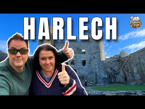 Harlech North Wales - Castle, Beach and Town Vlog - Is It Worth Visiting?