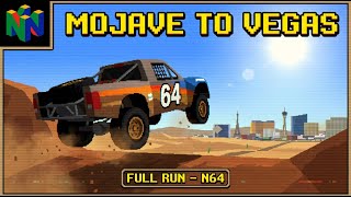 Off Road Challenge N64 - Mojave Through Vegas Full Run
