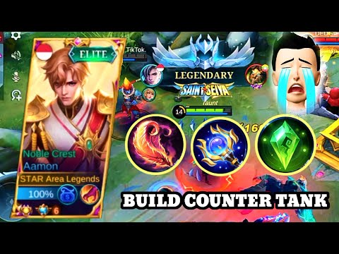 Aamon top build counter tank belerik meta 🔥 best build aamon 2023 - mobile legends