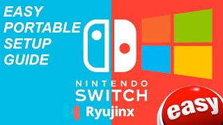 Easy Ryujinx Setup + Portable Guide 2024 - Windows