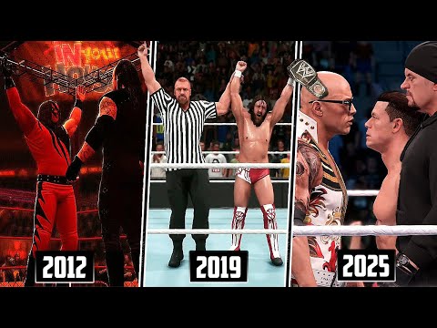 The Evolution of WWE 2K Showcase in WWE Games! (WWE 13 - WWE 2K25)
