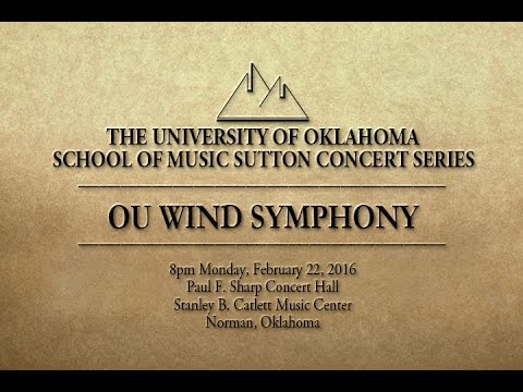 OU Wind Symphony - Sutton Concert Series