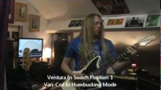 Jamie Mallender Demo - Fret-King Ventura Super 60 HB3 + Danelectro Cool Cat Effects + Dan-Echo