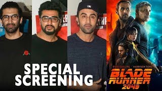Ranbir Kapoor, Arjun Kapoor And Aditya Roy Kapur Snapped At Blade Runner Screening