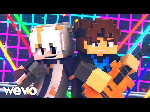 ♪ YA VENCI - ChuyMine, Mazer🎵 (Parody "Step On Up") | Minecraft Cover