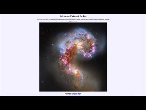 2020  December 03 - The Antennae Galaxies in Collision