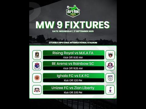 Rising Royal VS MKA FA - APFAN Super League