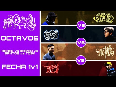 RENEK vs KAIZEN vs SANTOS vs TOSK - OCTAVOS (FECHA 1v1)