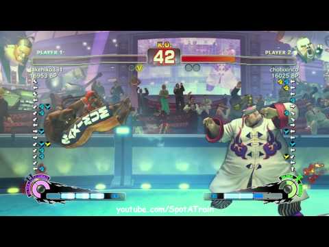 SSF4 - Akimo (DeeJay) vs. chobixinco (Rufus)