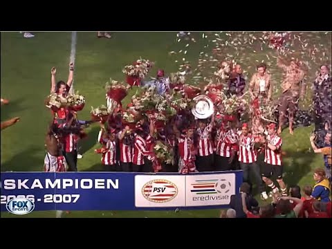 Ontknoping eredivisie op 29 april 2007 - PSV kampioen in 2006-2007 op ongelooflijke wijze!