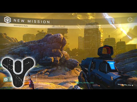 DESTINY STRIKE - WINTER'S RUN - Destiny VENUS Gameplay PS4 [1080p]
