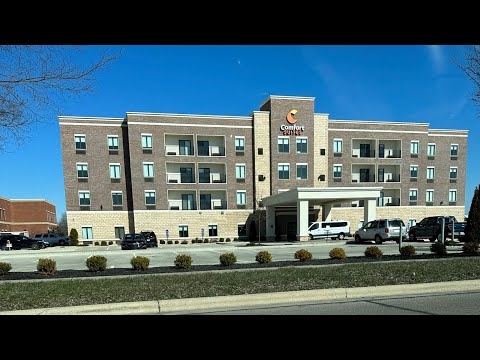 Hotel Room Tour at the Comfort Suites in Marysville, OH (March, 2023)