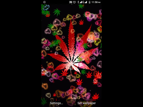 Weed Rasta Live Wallpaper Video