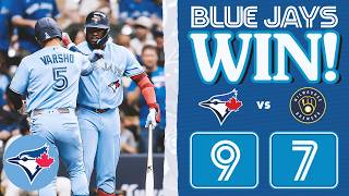GAME HIGHLIGHTS: Blue Jays outlast Brewers in extra-inning thriller!