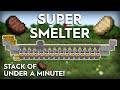 Minecraft 1 21 Easiest Super Smelter Ever Fully Automatic Super Fast