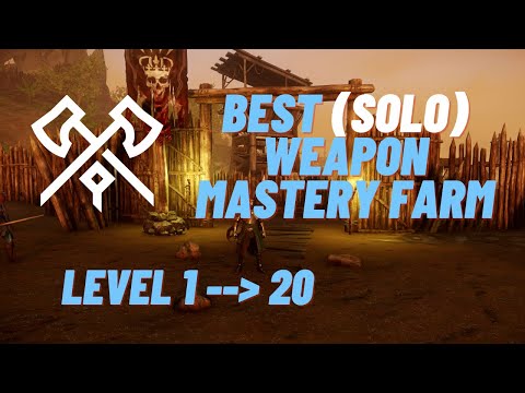 New World: Melee Solo Weapon Mastery Farm