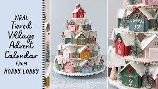Christmas Village Advent Calendar