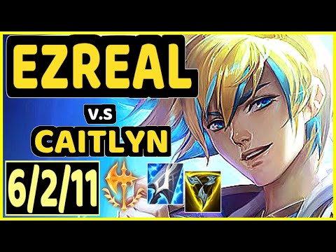 EZREAL vs CAITLYN - 6/2/11 KDA BOTTOM ADC GAMEPLAY - EUW Ranked MASTER