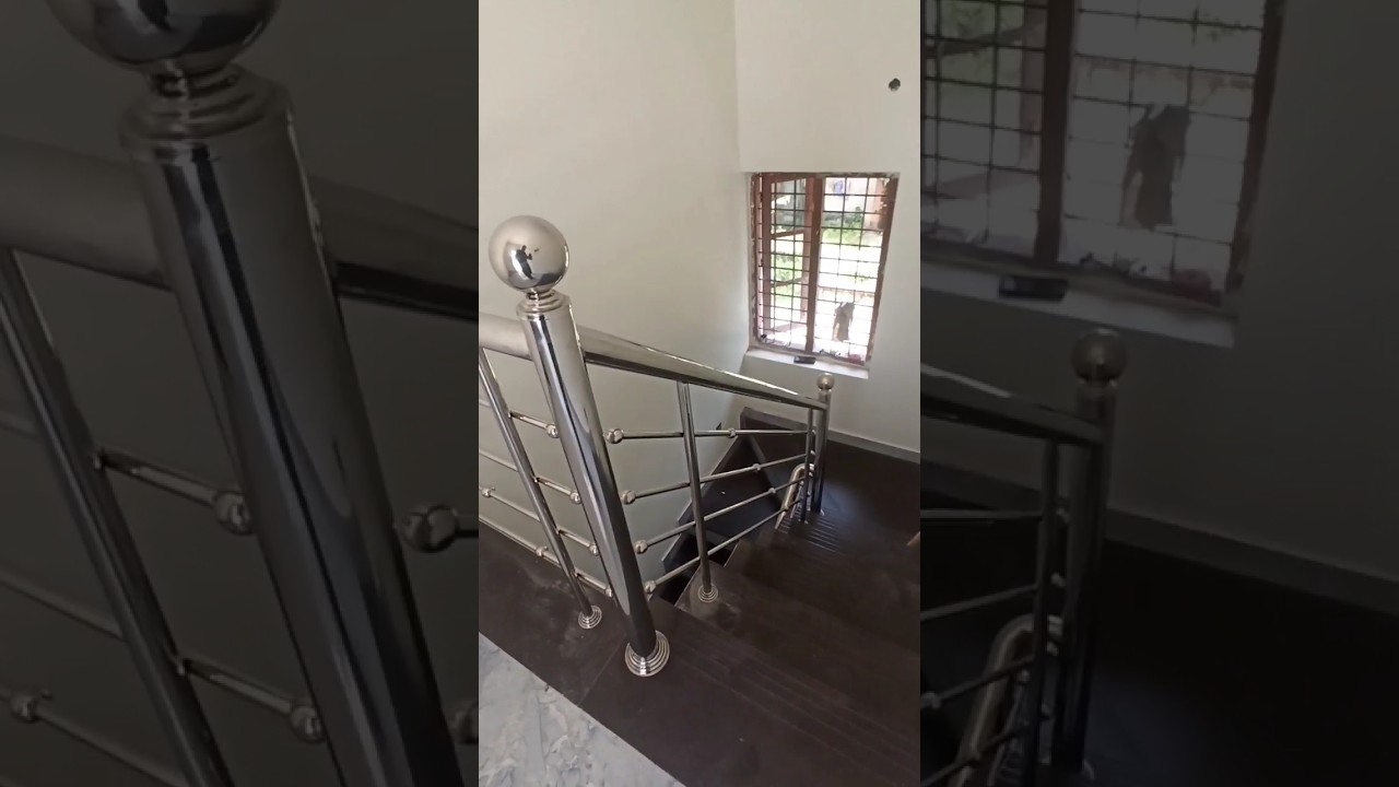 stainless steel handrail installation process #stainlesssteel  #shorts #fabrication #tigwelding