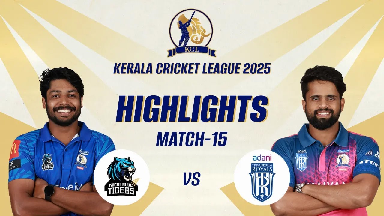 Kochi Blue Tigers VS Adani Trivandrum Royals