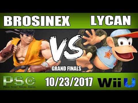 WAR | Brosinex (Ryu) vs Yatta | Lycan (Diddy Kong) - S4M - Wii U - Grand Finals