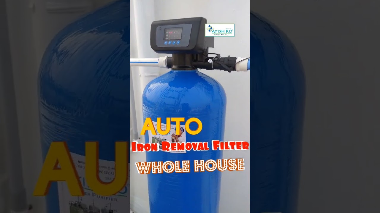Iron removal filter for water tank | iron removal filter for home | Automatic iron removal filter