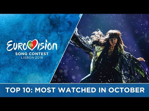 TOP 10: Most watched in October 2017 - Eurovision Song Contest