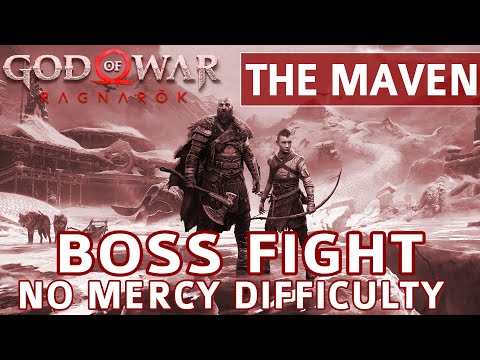 God of War Ragnarok - The Maven Boss Fight (No Mercy Difficulty)