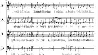 28-  Handel  Messiah Part 2 -  He Trusted In God -  Score