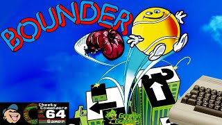 BOUNDER – Commodore 64 (1986) | Gremlin's Classic Bouncing Ball Challenge