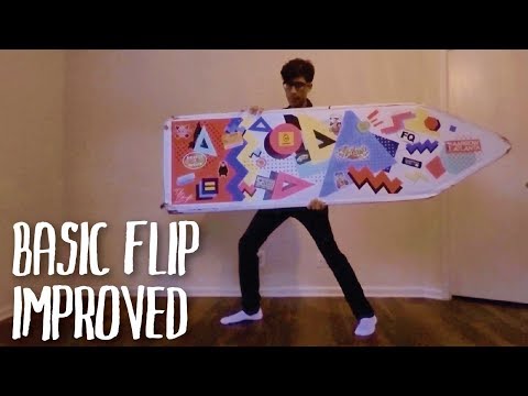 Better Basic Flip - Sign Spinning Tutorial