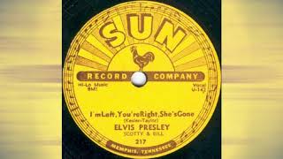 Elvis Presley - I&#39;m Left, You&#39;re Right, She&#39;s Gone [slow version / mono stereo remaster]