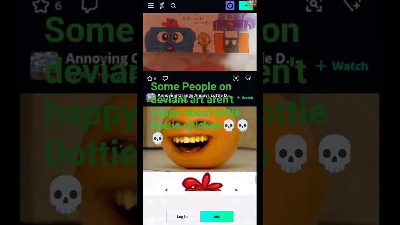 some people in deviant art are trashing my childhood chicken