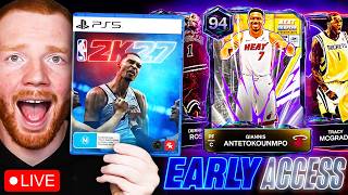 Playing NBA 2K27 MyTEAM EARLY!! Packs, Rewards, Gameplay + More!