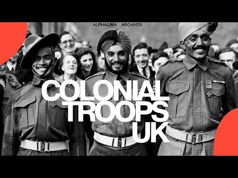 Britain 1946: Colonial Troops Arrive For London Victory Parade Celebrations