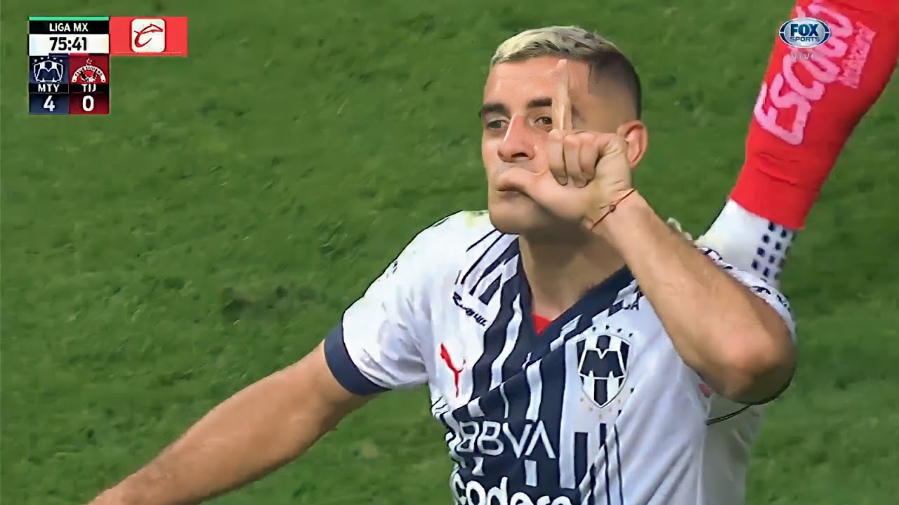 Los 14 Goles de Germán Berterame en 2023 • Monterrey