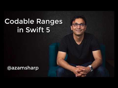 Codable Ranges in Swift 5