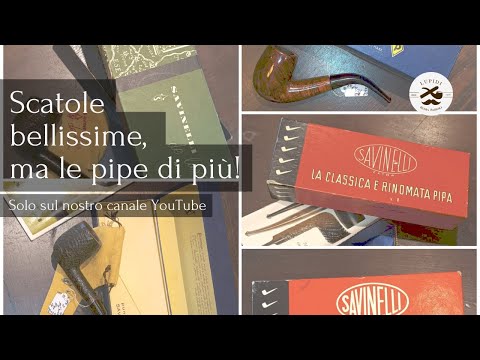 Pipe di oltre 40 anni fa. Le scatole sono (quasi) più belle delle pipe|