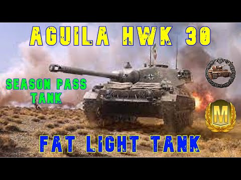 Aguila HWK 30 -Season Pass Tank- ll Wot Console - World of Tanks Console Modern Armour