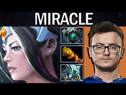 Mirana Dota 2 7.33 Miracle with Gleipnir and Skadi