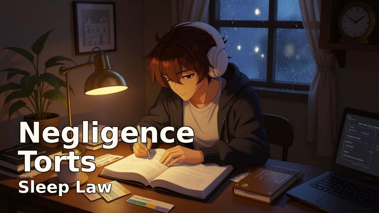 Negligence Torts (Bar Prep) — Learn Law in Your Sleep 🎧