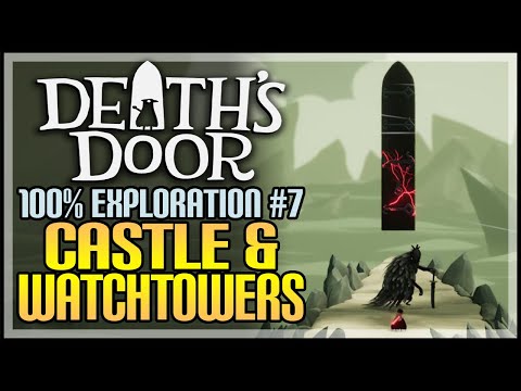 Death's Door 100% Exploration Walkthrough #7 - Castle & Watchtowers - All Collectibles & Items