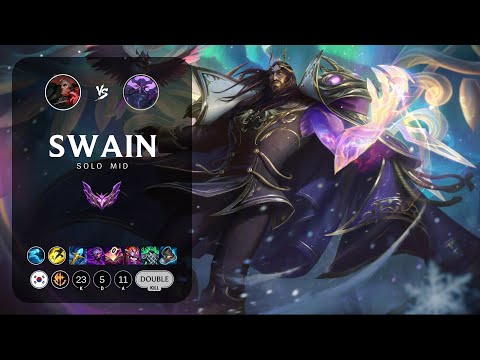 Swain Mid vs Kassadin - KR Master Patch 12.23