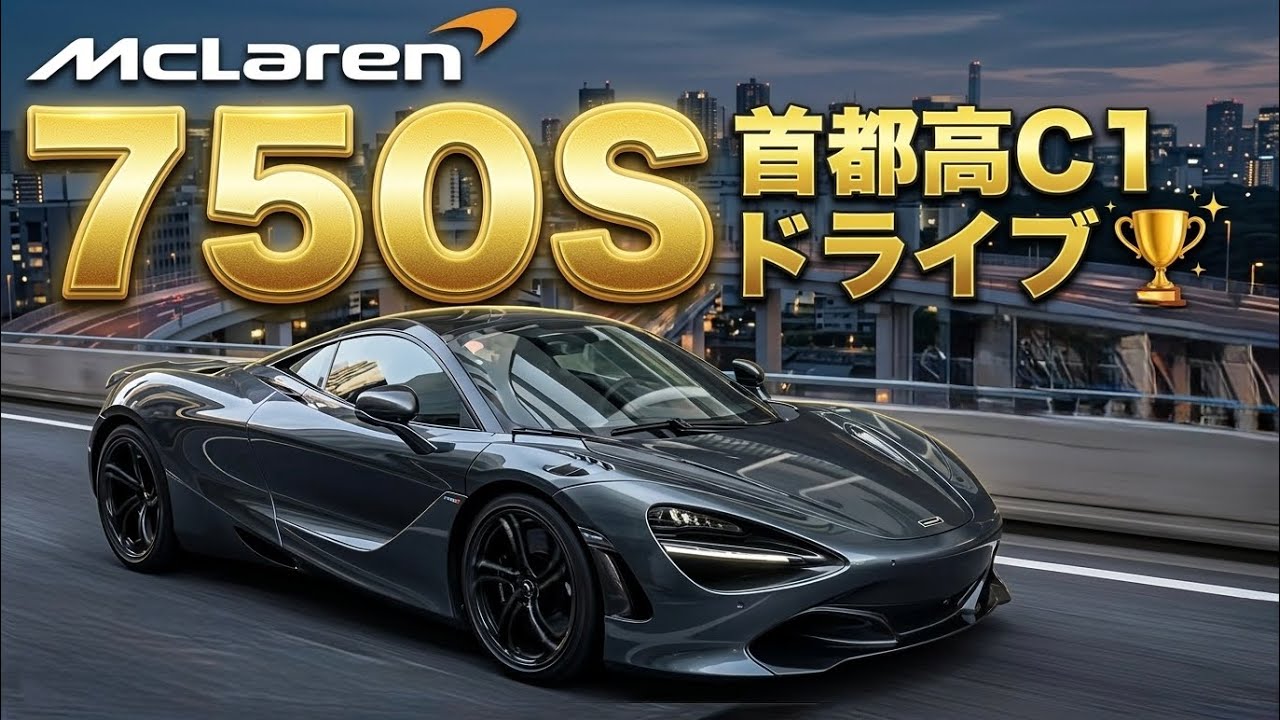 マクラーレン750S 昼間と早朝の首都高ドライブ‼︎