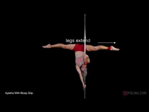 Ayesha pole lesson