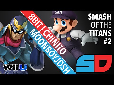 Smash of the Titans #2 - Bracket 2 Pool: Moonboyjosh (C. Falcon) vs 8BIT|Chinito (Mario)